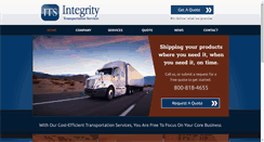 Desktop Screenshot of integritytrans.com
